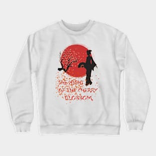 The night of the cherry blossom Crewneck Sweatshirt